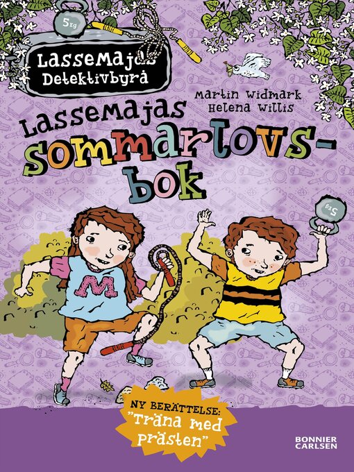 Titeldetaljer för LasseMajas sommarlovsbok. Träna med Prästen av Martin Widmark - Tillgänglig